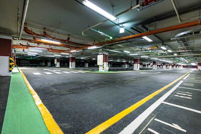 圖說： 新工處代辦興建興穀國小操場共構地下停車場工程，交通局導入智慧化停車管理，除了緩解在地停車需求，同時也提升停車場服務品質。