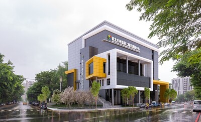 新北市政府112年、113年、今年均獲得財政部促參考核「特優」評等，成為全國唯一連續3年榮獲特優之三冠王。圖為板橋第二運動中心OT案示意圖。