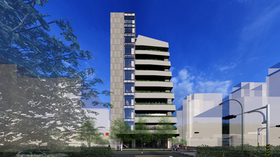 瑞芳地政事務所暨衛生所聯合辦公廳舍規劃地下2層、地上8層，整合地政與醫療功能於一體。