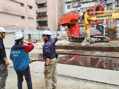 5月進入防汛期,工務局要求全市1180處建築工地加強自主檢查,並持續透過專案稽查督導。