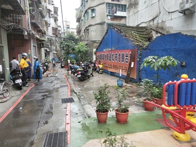 三重光興街旁空地原因私人持分問題,導致土地閒置無法利用