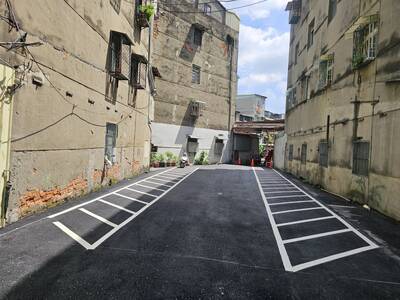 養工處積極推動「新北美樂地2.0專案」,近期完成三重區六張街248巷3號及安慶街367號公有地改善工程,轉型為提供民眾免費的機車停車空間。圖為施工後。